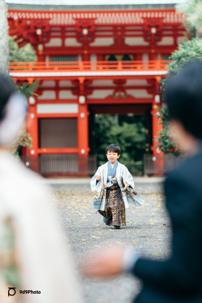 七五三の出張撮影 in 井草八幡宮