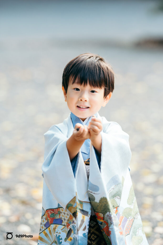 井草八幡宮　七五三出張撮影