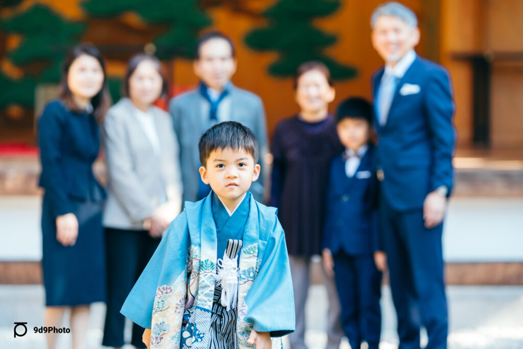 阿佐ヶ谷神明宮　七五三出張撮影