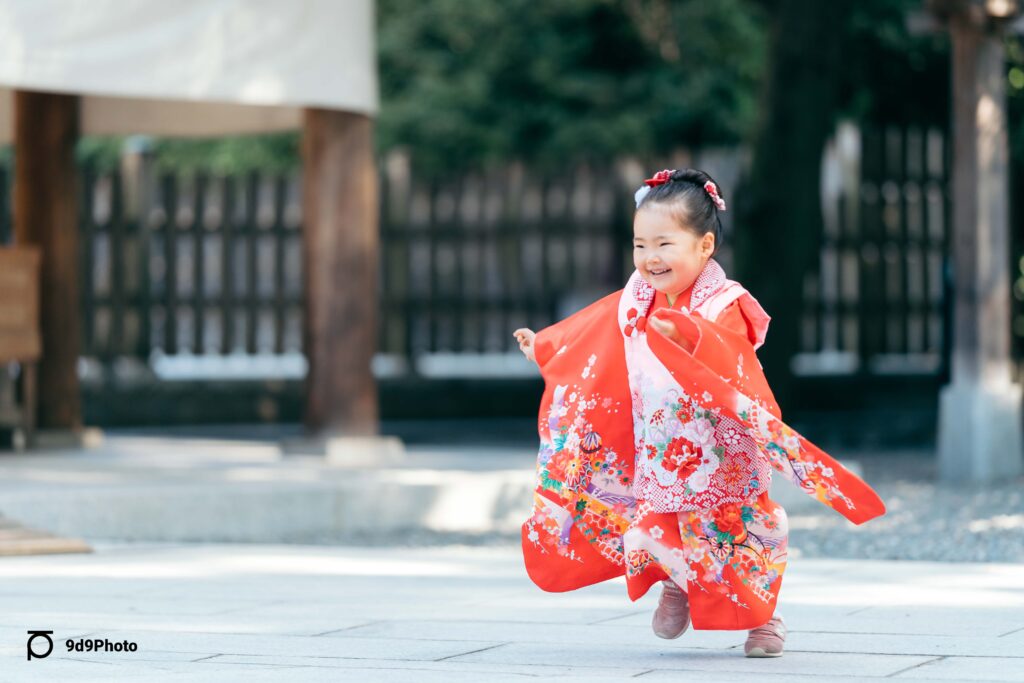 女の子3歳さんの七五三　出張撮影 in 阿佐ヶ谷神明宮