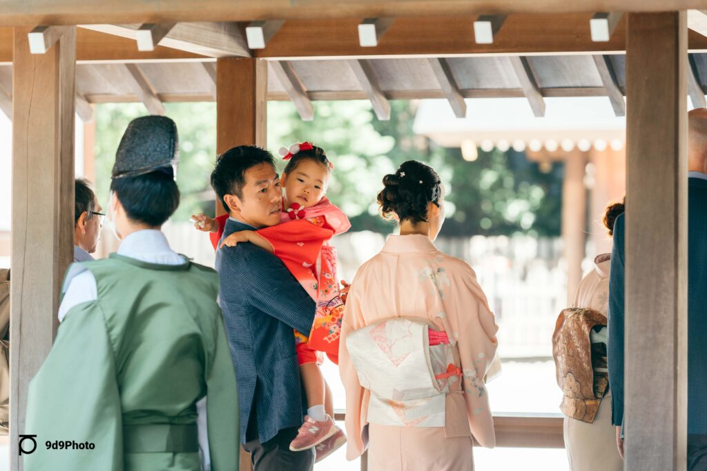 女の子3歳さんの七五三　出張撮影 in 阿佐ヶ谷神明宮