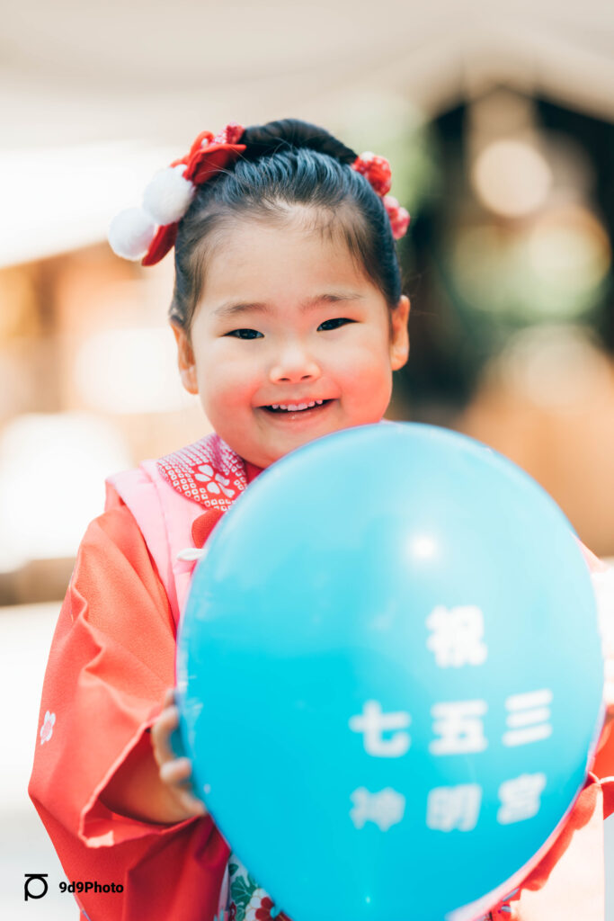 女の子3歳さんの七五三　出張撮影 in 阿佐ヶ谷神明宮