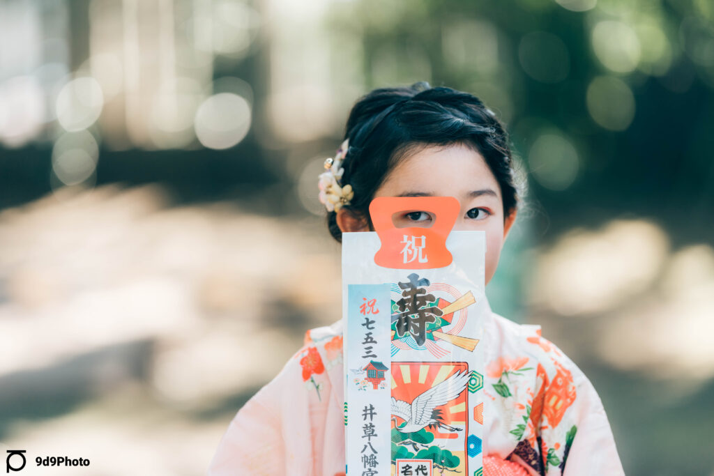 井草八幡宮　七五三の出張撮影