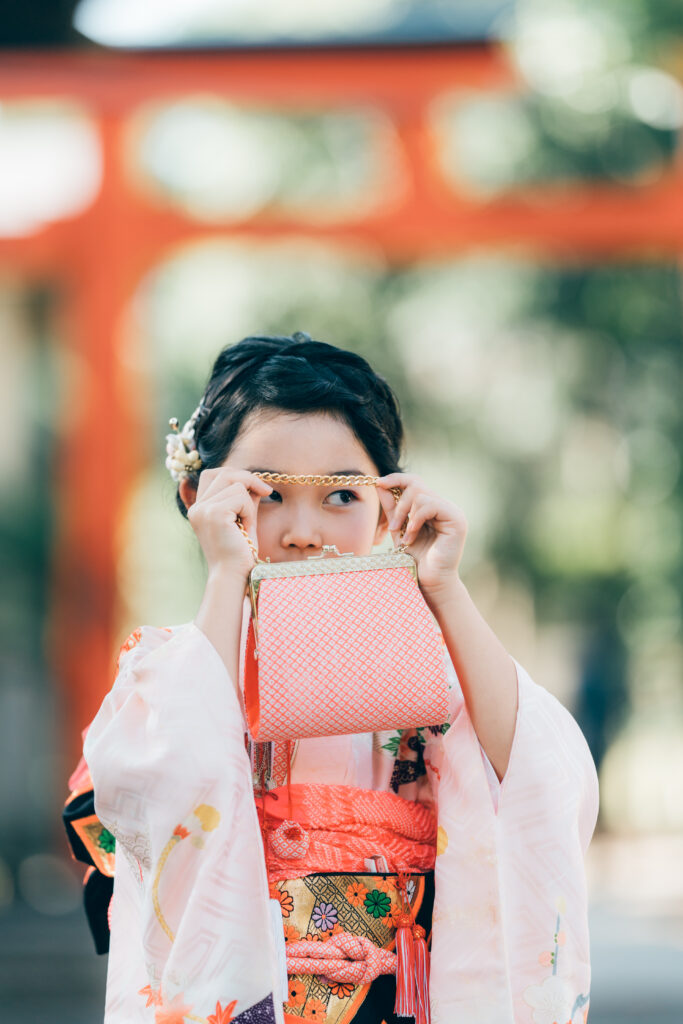 井草八幡宮　七五三の出張撮影