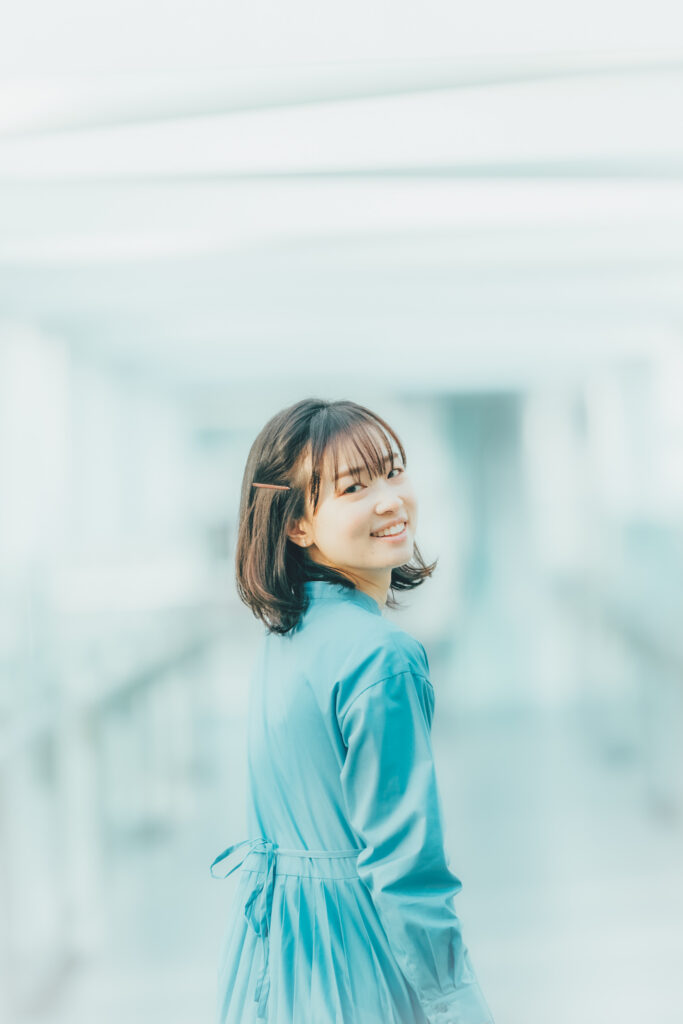 自然でナチュラルなプロフィール写真