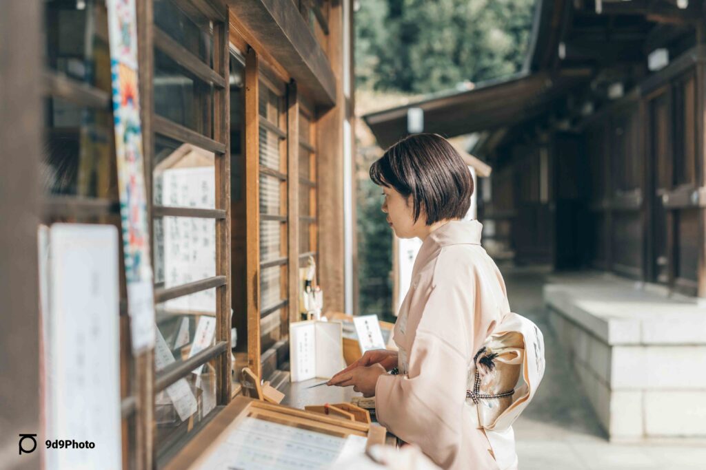 井草八幡宮で出張撮影｜笑顔いっぱい５歳男の子たのしい七五三詣り