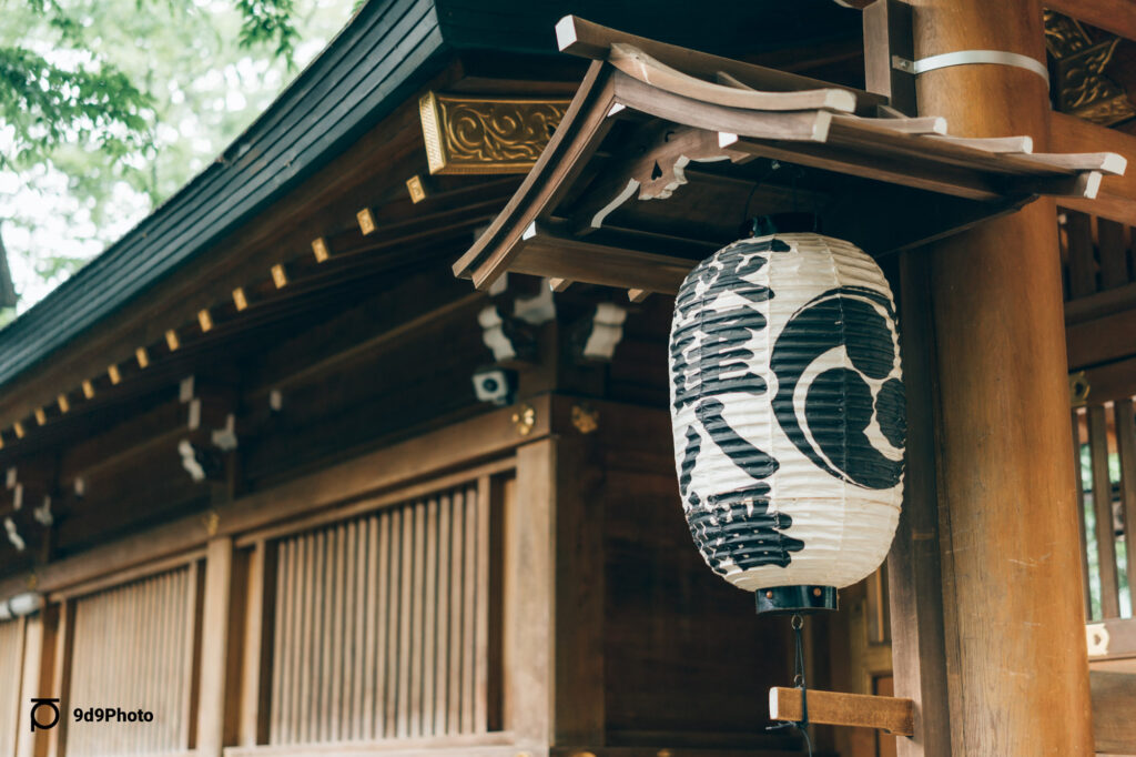 荻窪八幡神社の境内の様子